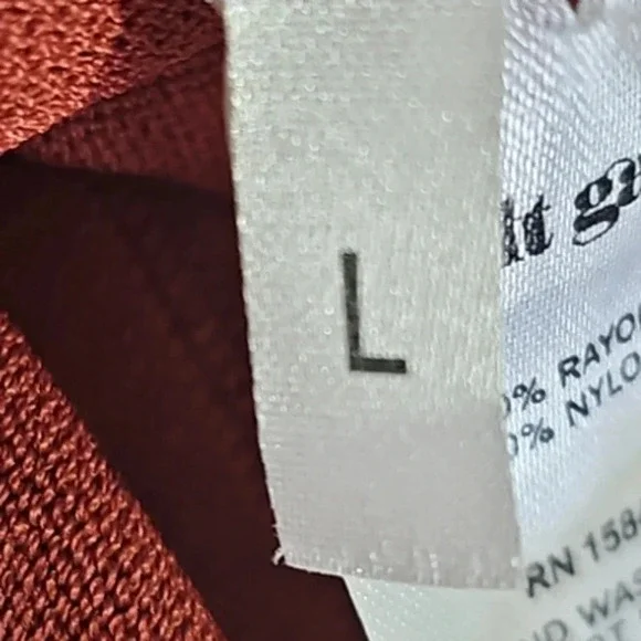 Cult Gaia Ottilia Knit Dress Clay Size L NWT - Picture 9 of 11